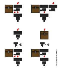 Завантажувальна воронка в minecraft (майнкрафт) (minecraft) Завантажувальна воронка в minecraft (майнкрафт)