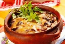 Печеня з грибами і картоплею (грибами) Печеня з грибами і картоплею