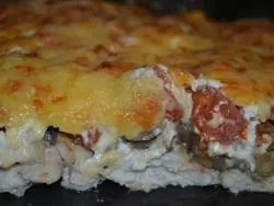 Запіканка з куркою і грибами (запіканка) Запіканка з куркою і грибами