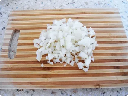 Печеня з сушеними грибами, картоплею і яловичиною (печеня) Печеня з сушеними грибами, картоплею і яловичиною