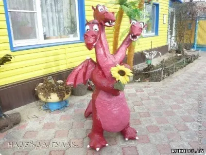 Змій гірничо, садові фігура своїми руками (руками) Змій гірничо, садові фігура своїми руками