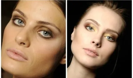 Золотий макіяж, підбір і нанесніе косметики в золотих тонах (підбір) Золотий макіяж, підбір і нанесніе косметики в золотих тонах