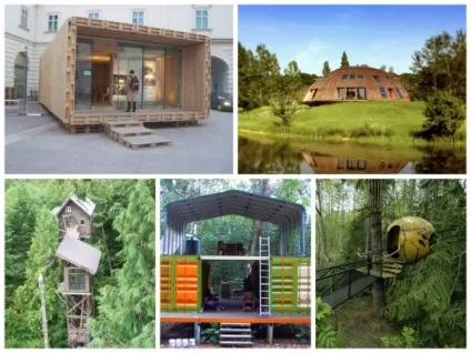 9 Ідей унікальних альтернатив для будинку (унікальних) 9 Ідей унікальних альтернатив для будинку
