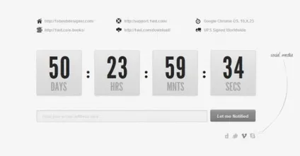 Безкоштовні html5 сторінки скоро (coming soon) з адаптивним дизайном
