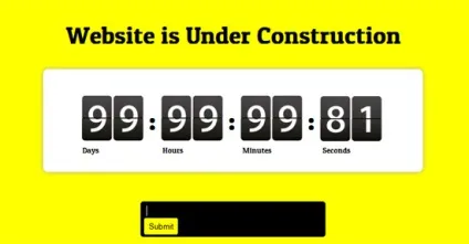 Безкоштовні html5 сторінки скоро (coming soon) з адаптивним дизайном