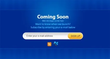 Безкоштовні html5 сторінки скоро (coming soon) з адаптивним дизайном