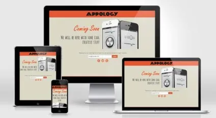 Безкоштовні html5 сторінки скоро (coming soon) з адаптивним дизайном