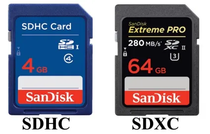 Чим відрізняються карти пам'яті sdhc від sdxc і яку вибрати, в чому різниця (пам'яті) Чим відрізняються карти пам'яті sdhc від sdxc і яку вибрати, в чому різниця
