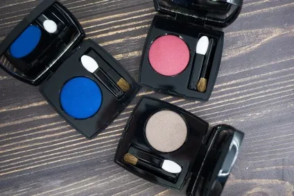 Chanel eyes collection 2017 огляд, Свотч, макіяж