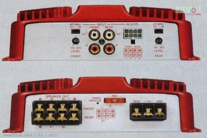 Чотириканальний підсилювач sony xplod xm-444