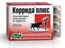 Таблетки Корида Плюс від куріння інструкція із застосування,склад, відгуки плюс