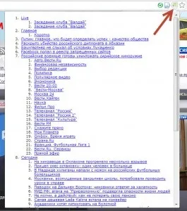Що таке зміст (outline) в html