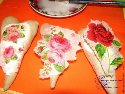 Декупаж на тканині - ярмарок майстрів - ручна робота, handmade (нитки) Декупаж на тканині - ярмарок майстрів - ручна робота, handmade