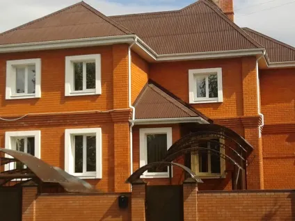 Фасад з цегли - 100 фото і ексклюзивних ідей з оформлення фасаду (фото) Фасад з цегли - 100 фото і ексклюзивних ідей з оформлення фасаду