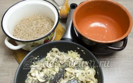 Гречана каша з грибами рецепт з покроковими фото (гречана каша з грибами) Гречана каша з грибами рецепт з покроковими фото