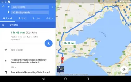 Імпорт карт kml в, по австралії