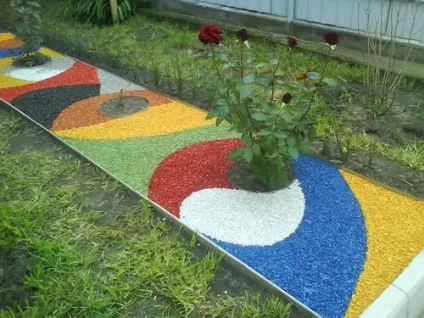 Вишуканий декор - мармурова крихта в ландшафтному дизайні (ландшафтному) Вишуканий декор - мармурова крихта в ландшафтному дизайні