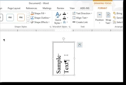 Як змінити напрямок тексту в word 2013 (змінити напрямок тексту) Як змінити напрямок тексту в word 2013