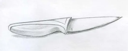 Як намалювати ніж олівцем поетапно предмети побуту (як намалювати ніж поетапно) Як намалювати ніж олівцем поетапно предмети побуту