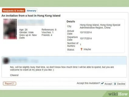 Як користуватися менеджером запитів на сайті couchsurfing (запитів) Як користуватися менеджером запитів на сайті couchsurfing