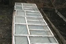 Теплиця з віконних рам поетапна технологія будівництва поетапна