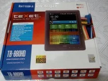 TeXet TB-880HD – Електронна книга, яка насправді зовсім не книга! texet