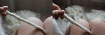 Як зробити товсту пряжу