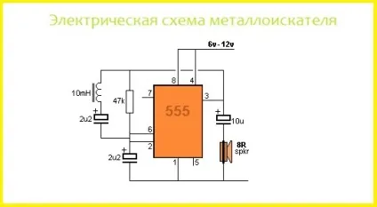 Як зібрати простий металошукач своїми руками, електрична схема металошукача, (руками) Як зібрати простий металошукач своїми руками, електрична схема металошукача,