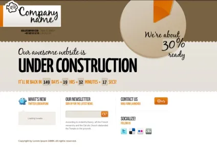 Як створити сторінку - coming soon - напередодні запуску wordpress сайту (зворотний відлік) Як створити сторінку - coming soon - напередодні запуску wordpress сайту