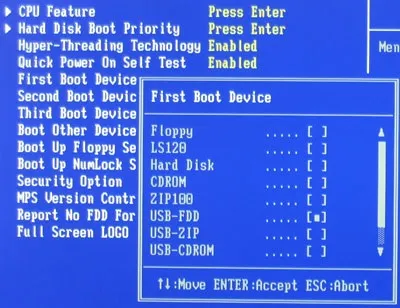 Як в bios виставити завантаження з диска - енциклопедія windows 7 (показує) Як в bios виставити завантаження з диска - енциклопедія windows 7
