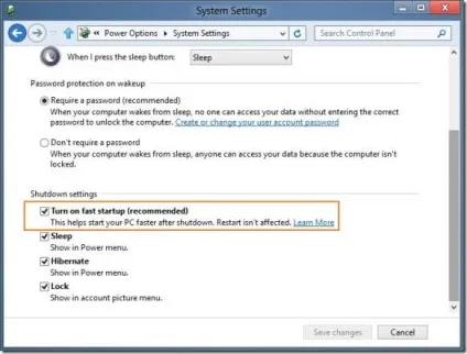 Як включити або виключити швидке завантаження (fast boot) windows 8 - теми для windows (boot) Як включити або виключити швидке завантаження (fast boot) windows 8 - теми для windows