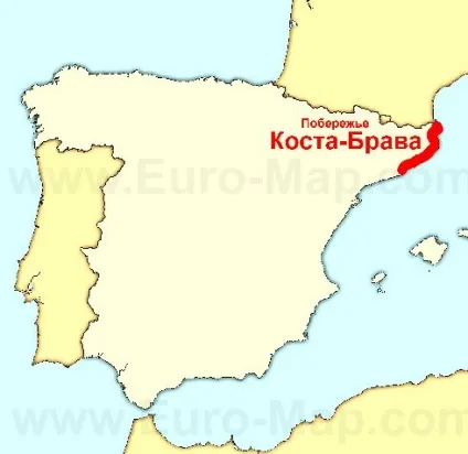 Карти узбережжя, міст і курортів коста-брава детальна карта - Льорет-де-Мар, тосса-де-Мар, (курортів) Карти узбережжя, міст і курортів коста-брава детальна карта - Льорет-де-Мар, тосса-де-Мар,