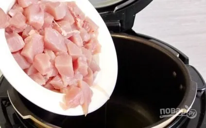 Картопля з куркою і грибами в мультиварці - покроковий рецепт з фото на (кулінари) Картопля з куркою і грибами в мультиварці - покроковий рецепт з фото на