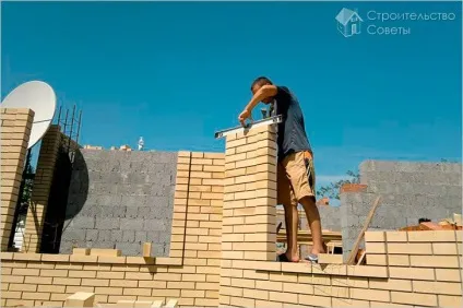 Кладка віконного отвору з цегли - як використовуючи цегла зробити віконний проріз (цегли) Кладка віконного отвору з цегли - як використовуючи цегла зробити віконний проріз