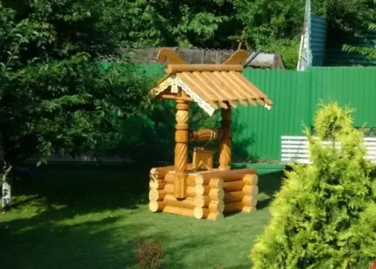 Колодязь на дачі фото (ландшафт) Колодязь на дачі фото