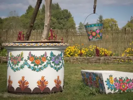 Колодязь на дачі фото (ландшафт) Колодязь на дачі фото