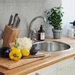 Круглі мийки для кухні (миття) Круглі мийки для кухні