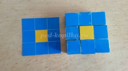 Кубики никитина для дошкільнят (посібник своїми руками) Кубики никитина для дошкільнят