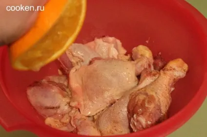 Курка в апельсиновому соку - рецепт з фото (стегенця) Курка в апельсиновому соку - рецепт з фото