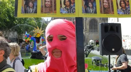 Міжнародна акція на підтримку pussy riot, фото новини