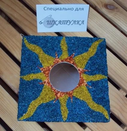 Майстер клас картинки з бісеру з дзеркальцем, шкатулка (авторський декор) Майстер клас картинки з бісеру з дзеркальцем, шкатулка