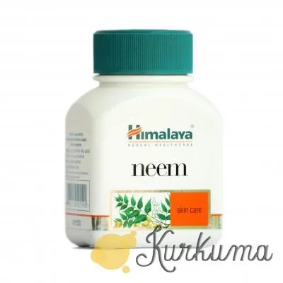 Ним - від компанії - гималаи, 60 таблеток (neem himalaya), kurkuma (Хималая) Ним - від компанії - гималаи, 60 таблеток (neem himalaya), kurkuma