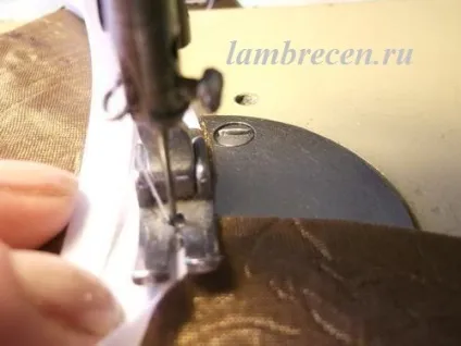 Обробка косою Бейко внутрішніх і зовнішніх кутів вироби, штори, ламбрекени, домашній текстиль