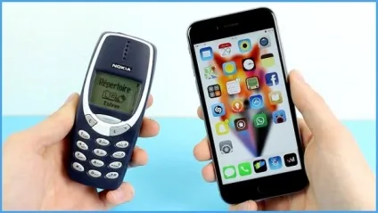 Відмінність мобільного телефону від смартфона