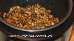 Овочі запечені шарами в мультиварці