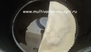 Овочі запечені шарами в мультиварці