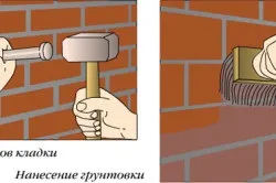 Підготовка стін під штукатурку армування поверхні, установка маяків (підготовка) Підготовка стін під штукатурку армування поверхні, установка маяків