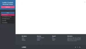 Підвал сайту для вас - скачай красивий footer html!