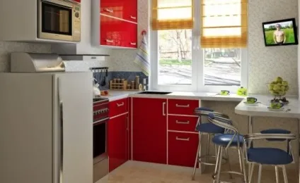 Підвіконня стільниця на кухні