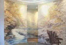 Передпокої з малюнками фото чим прикрасити стіни в коридорі, оформлення і розпис, оновлення старої (малюнками) Передпокої з малюнками фото чим прикрасити стіни в коридорі, оформлення і розпис, оновлення старої